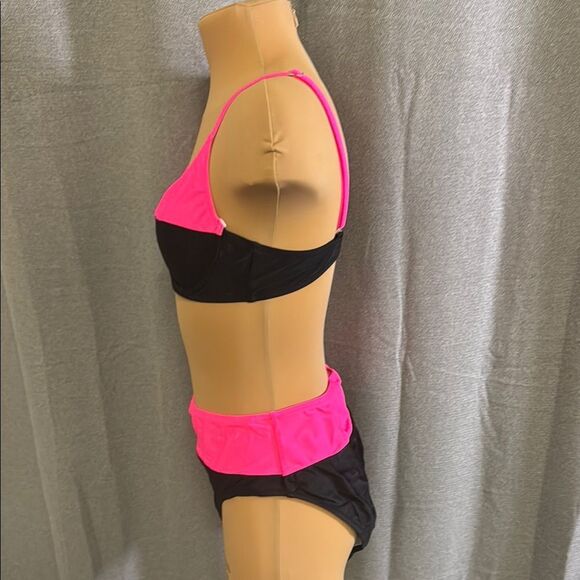 POPVIL Pink and Black Bikini Set - Picture 6 of 16